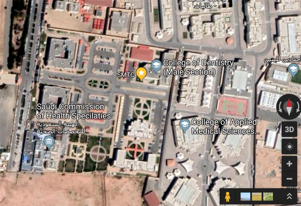 خريطة جامعة الطائف